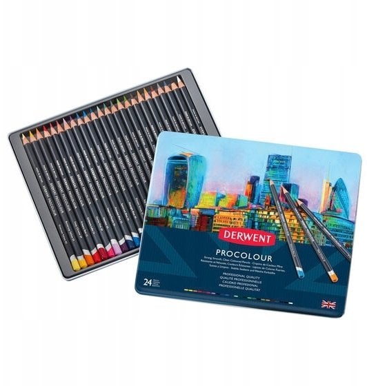 Derwent Procolour pencil - 24 stk. puszka