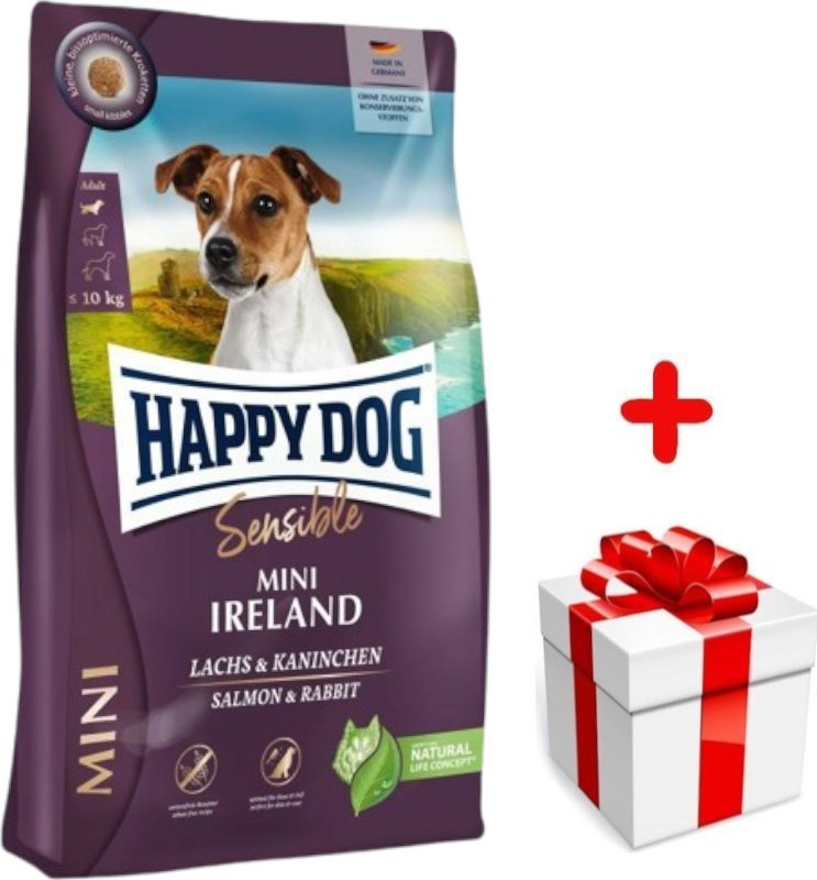 Happy Dog Happy Dog Mini Irland 10kg + niespodzianka dla psa GRATIS!