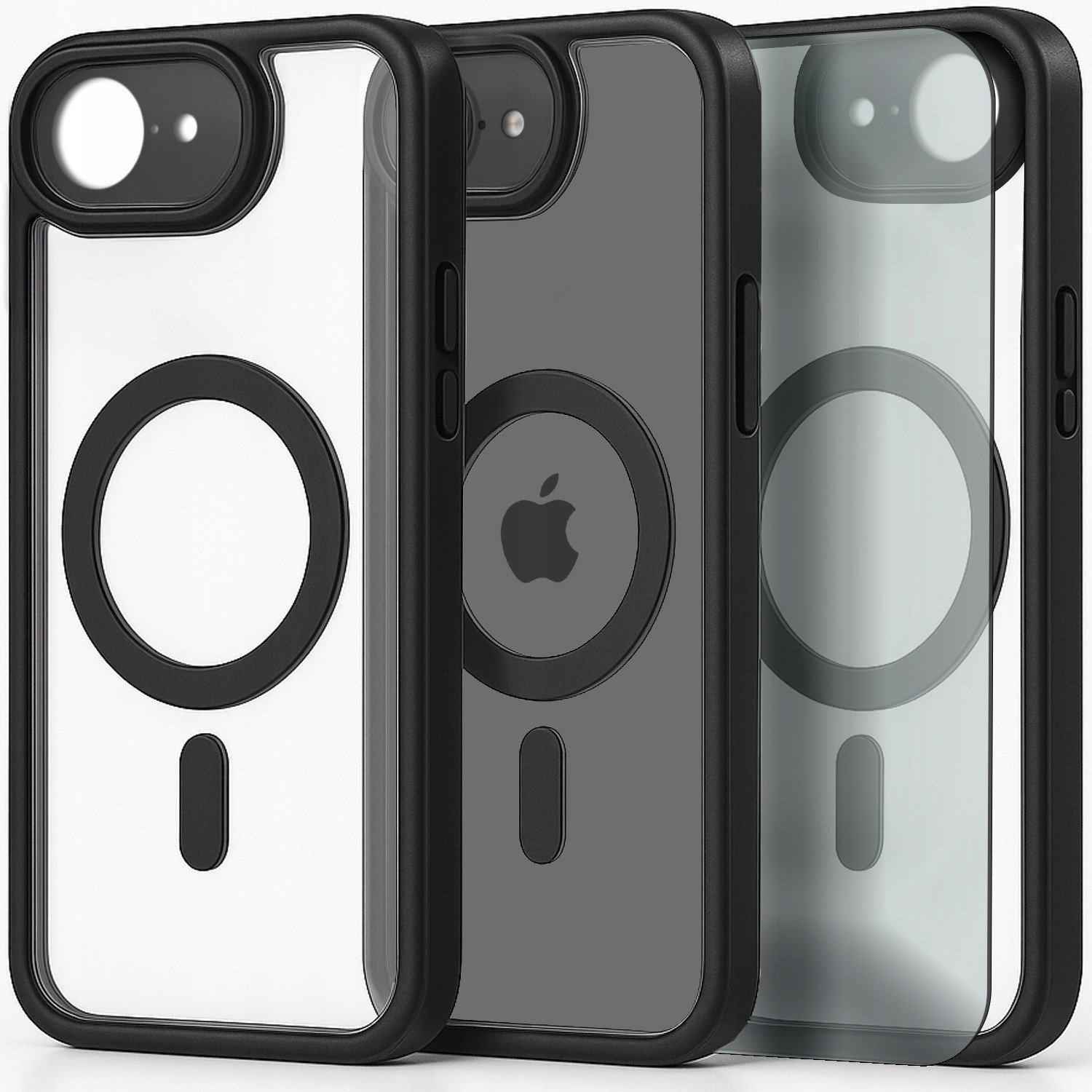 Etui do Apple iPhone 16e (Do Magsafe, Matowe, Przezroczyste, Case) Szkło