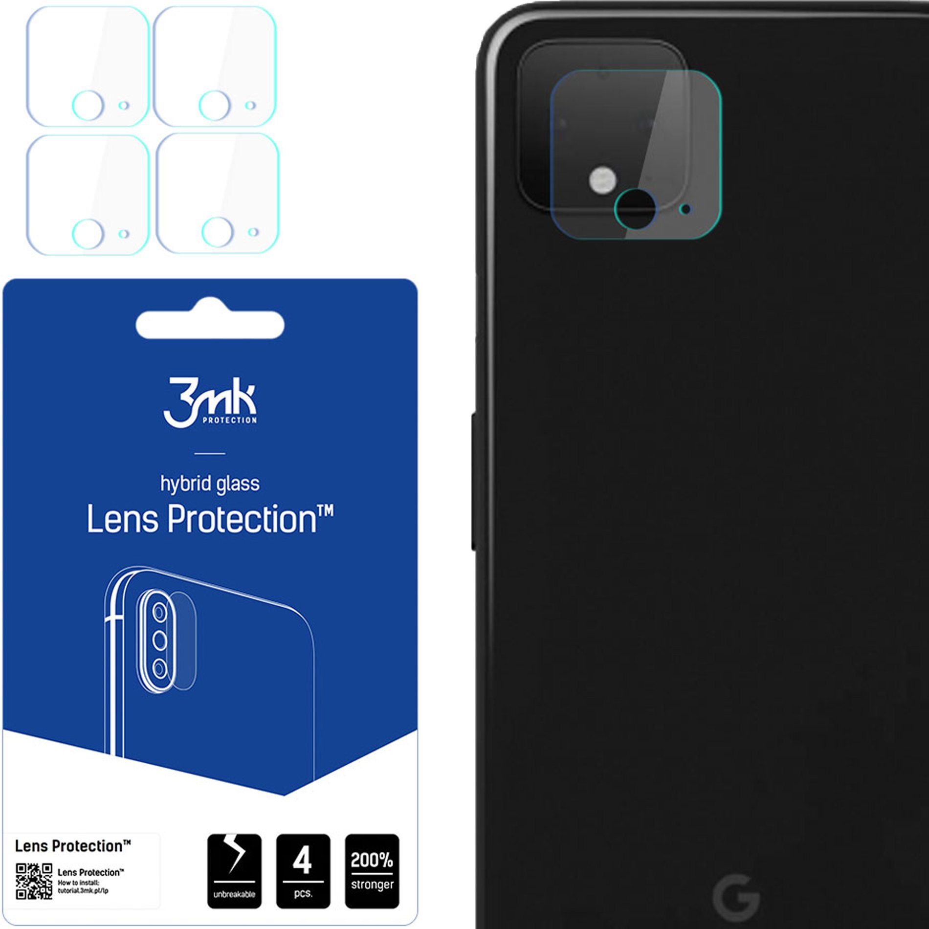 GOOGLE PIXEL 4 XL - 3MK LENS PROTECTION