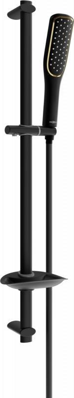 Zestaw prysznicowy Mexen Mexen DB49 zestaw prysznicowy suwany, czarny - 785494584-75