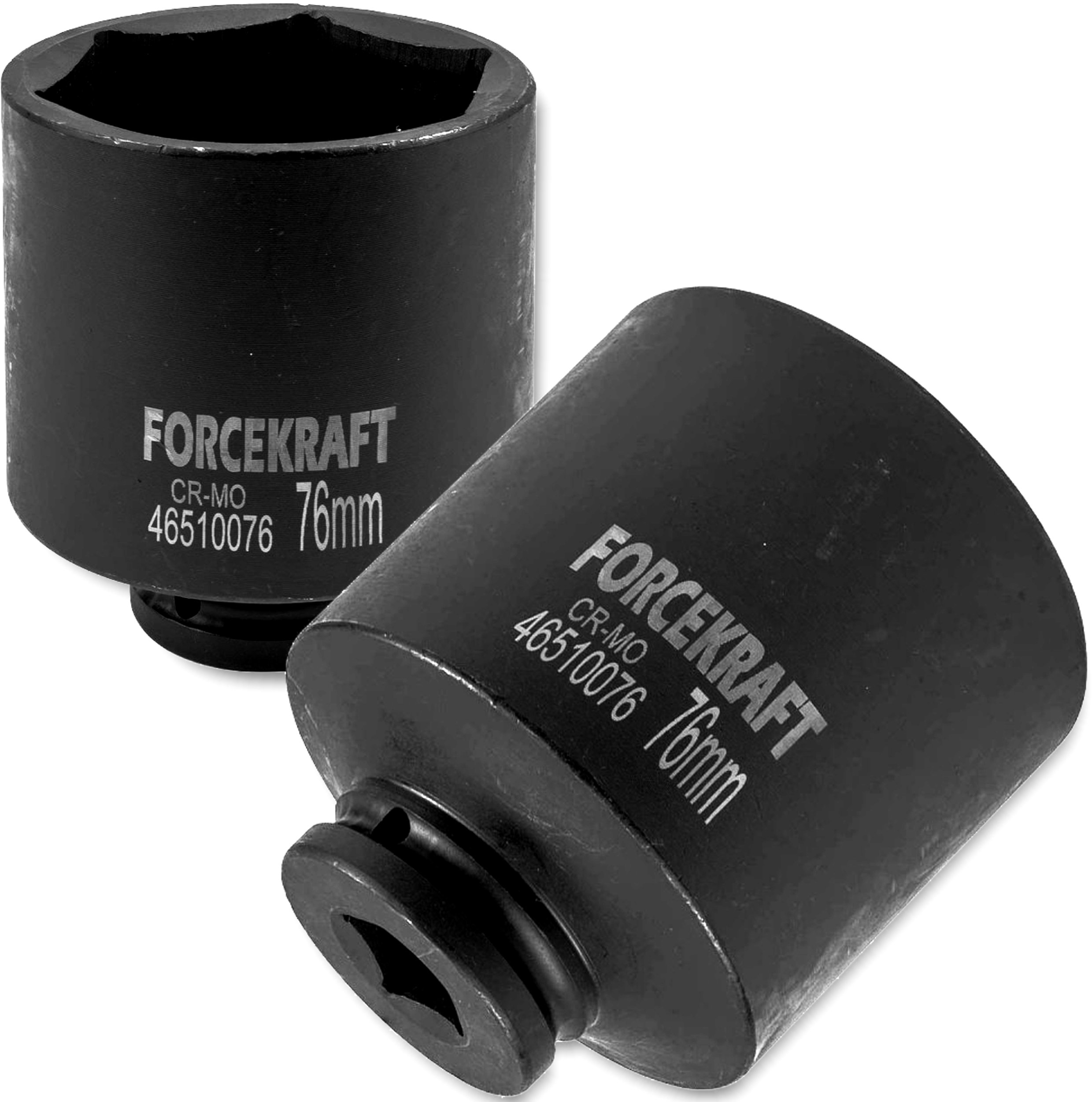 FORCEKRAFT Nasadka udarowa GŁĘBOKA 3/4" 76mm 6-kątna