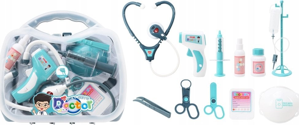 Walizka małego lekarza akcesoria lekarskie 170577