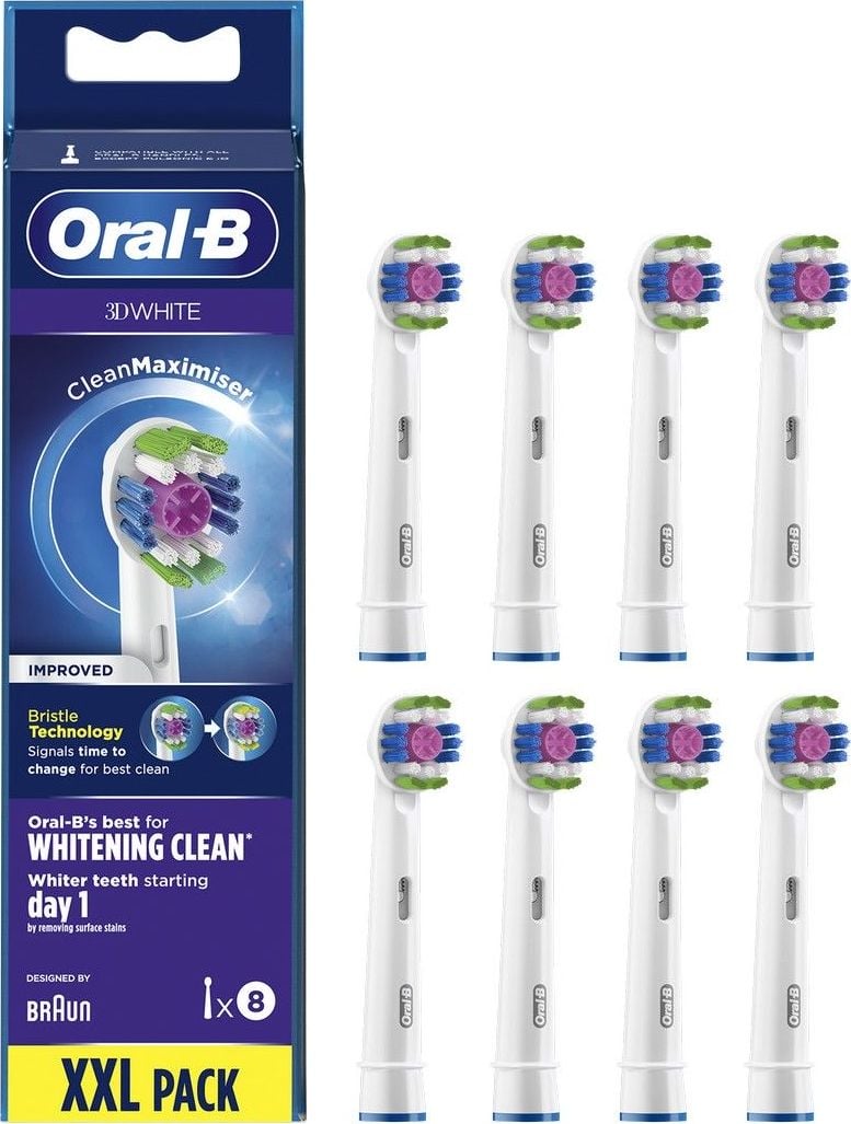 Końcówka Oral-B do szczoteczki elektrycznej CleanMaximiser EB18 8szt.
