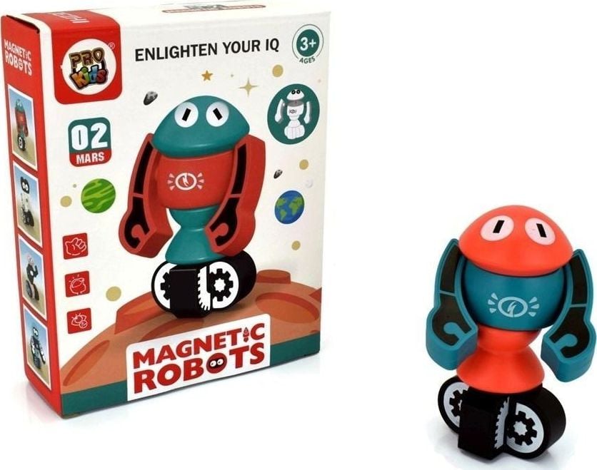 Figurka Pro Kids Robot magnetyczny 3 (400647)