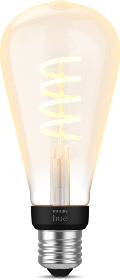 Philips Hue Żarówka żarnikowa Filament Edison E27 ST72 7W 550lm (929002477901)