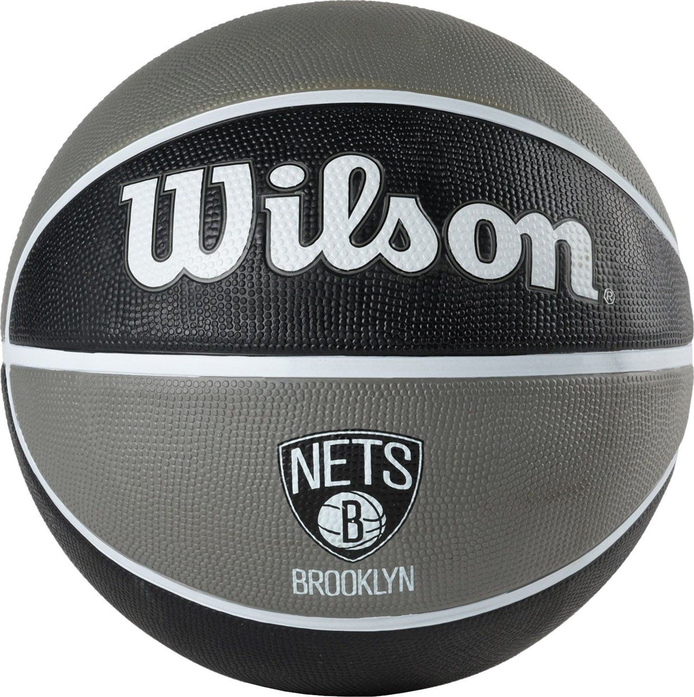 Wilson NBA Team Brooklyn Nets Piłka Czarno-szara r. 7 (WTB1300XBBRO0