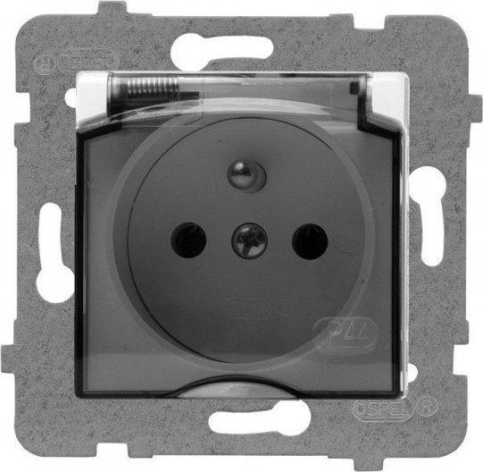 ROSA GNIAZDO HERMETYCZNE POJEDYNCZE Z/U BIAÅE KLAPKA DYMNA ROSA