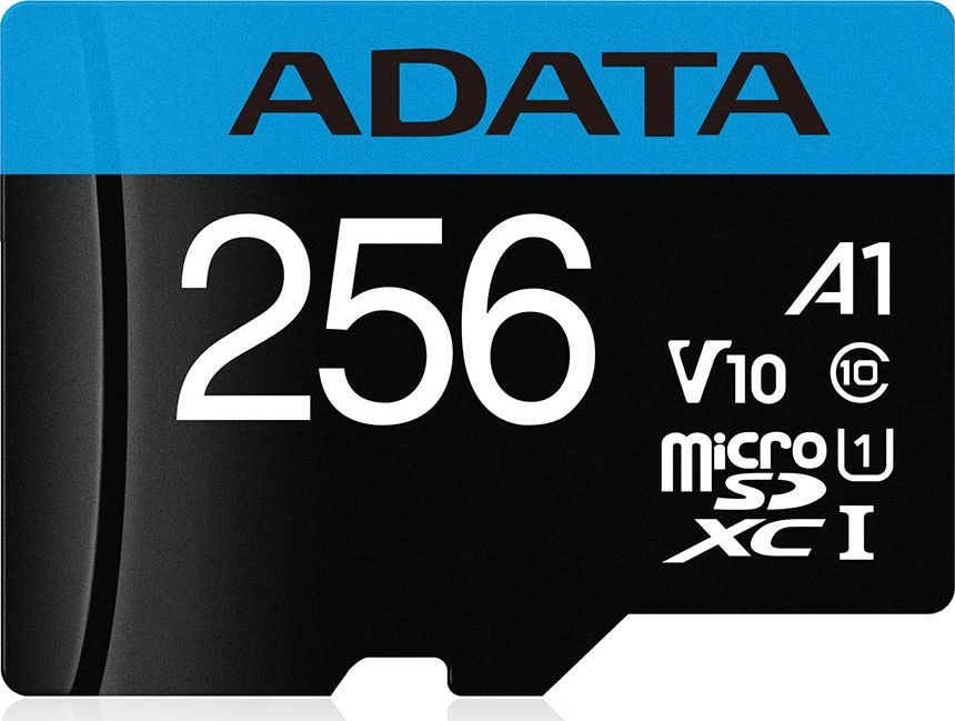 Karta ADATA Premier MicroSDXC 256 GB Class 10 UHS-I/U1 A1 V10 (AUSDX256GUICL10A1-RA1)