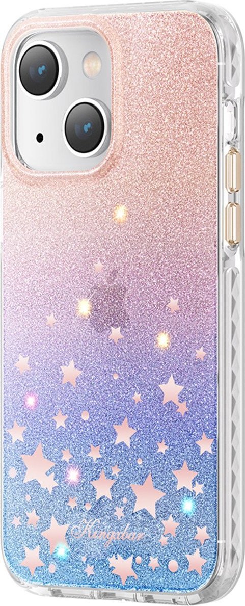 Kingxbar Heart Star Series etui iPhone 14 Plus etui w gwiazdki zodiakalne
