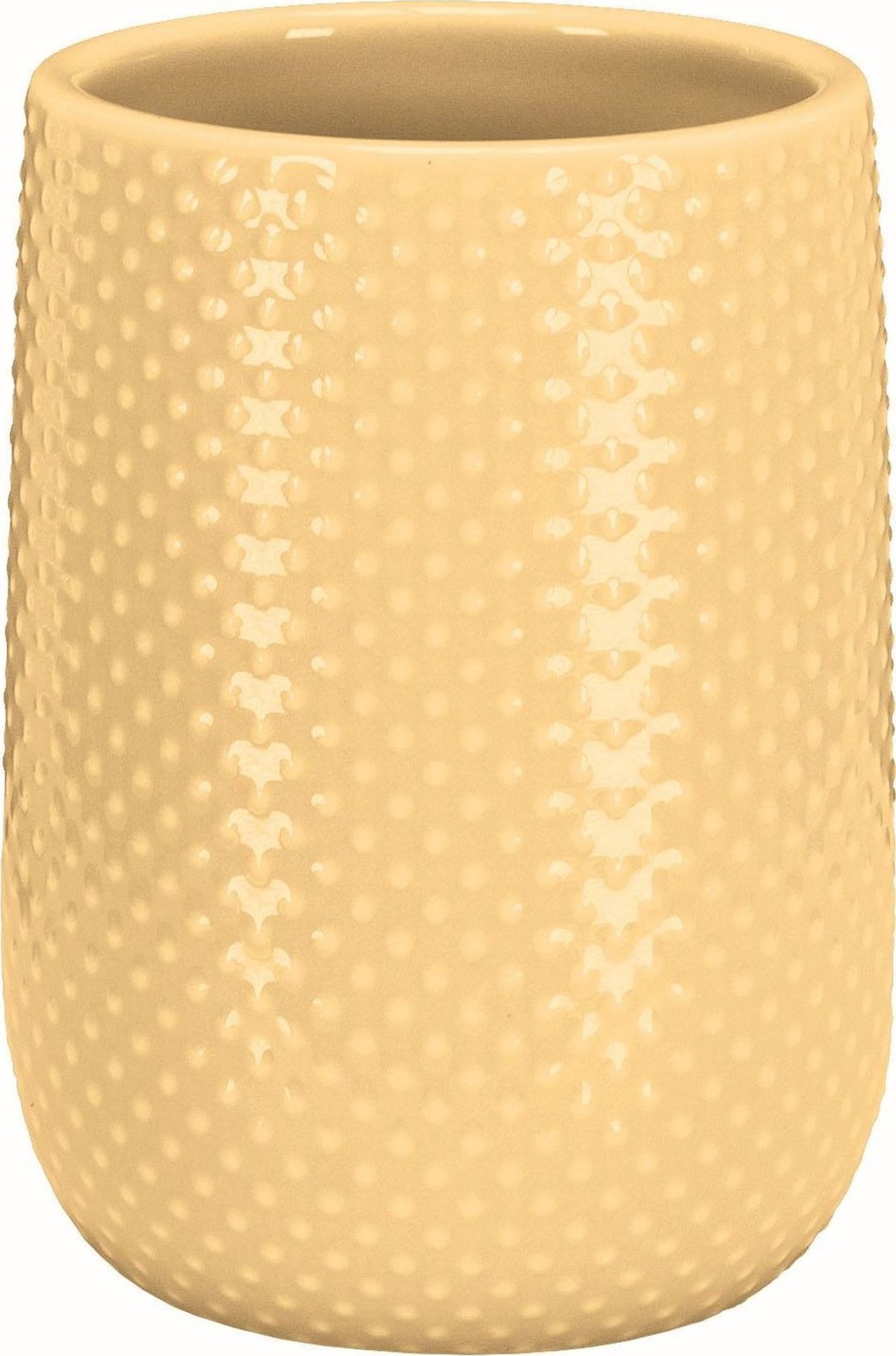 Kleine Wolke Kleine Wolke Dotty Kubek łazienkowy żółty