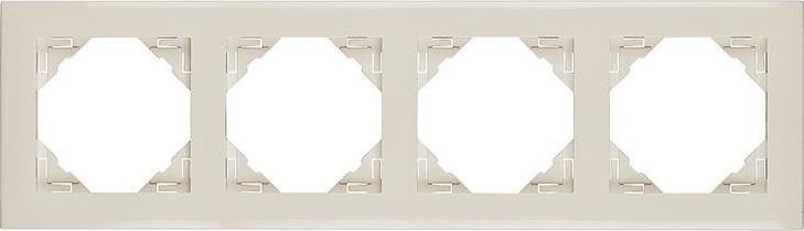 Efapel EFAPEL BASE RAMKA 4-KROTNA KOŚĆ SŁONIOWA 90940 TMF