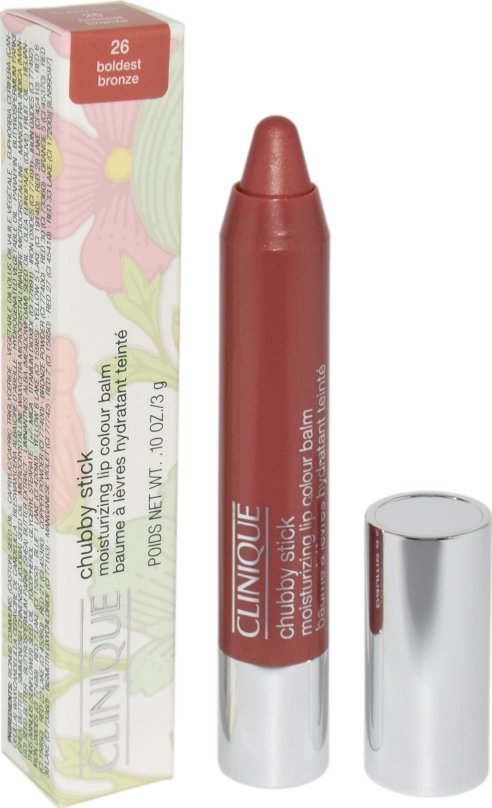 Clinique CLINIQUE CHUBBY STICK MOISTURISING LIP COLOUR BALM 26 BOLDIEST BRONZE 3g