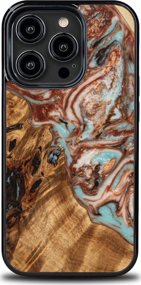BeWood Etui Bewood Unique na iPhone 14 Pro - Planets - Jowisz
