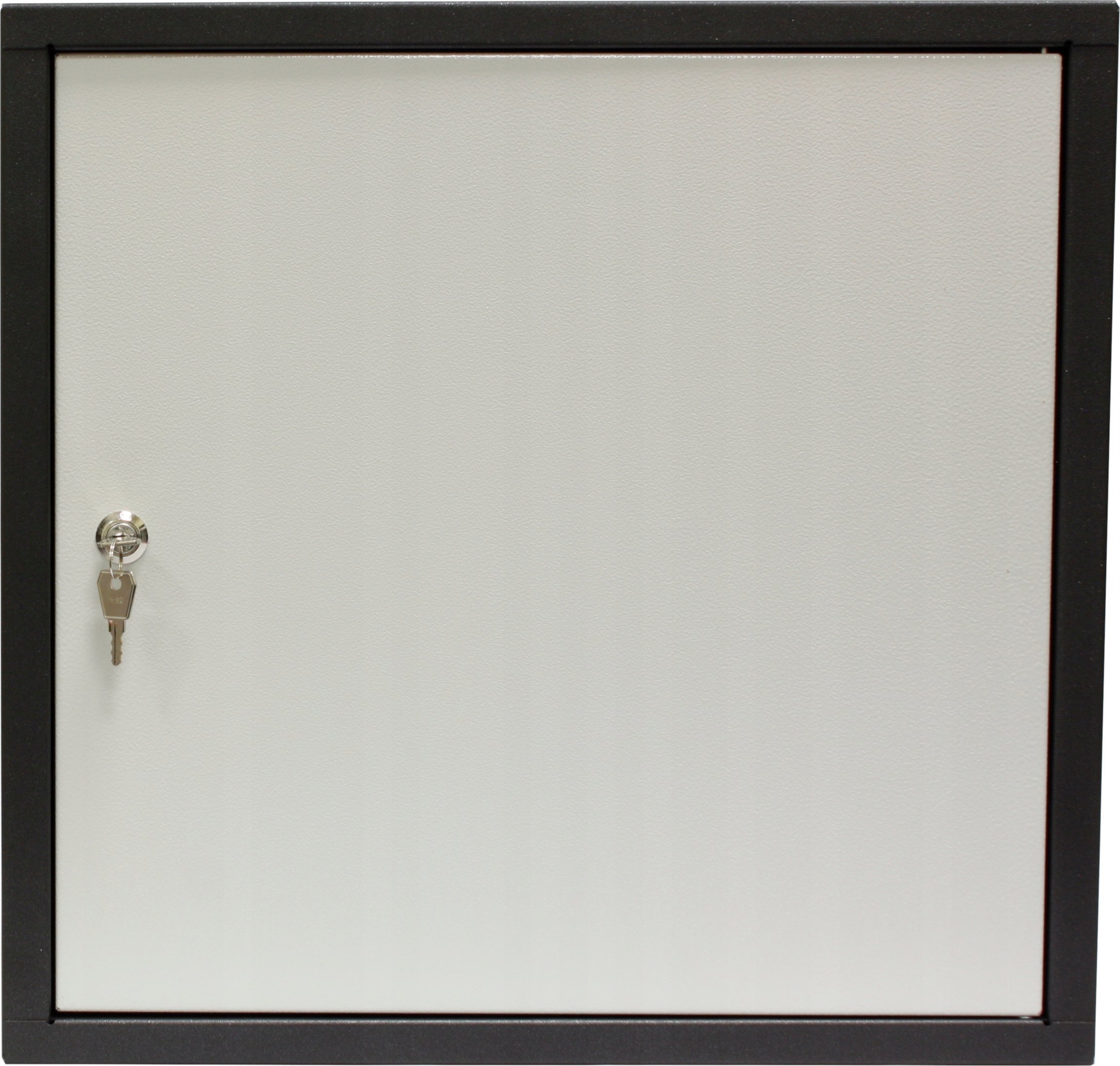 VeroTech Verotech Szafka wisząca na 300 kluczy czarna z szarymi drzwiami