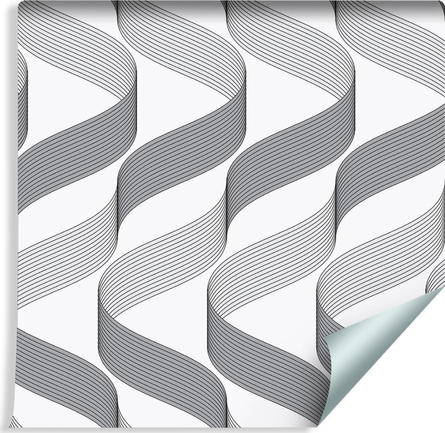 Muralo Tapeta GEOMETRYCZNA - Nowoczesne Fale