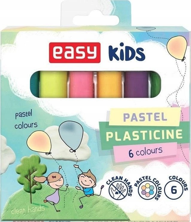Easy Stationery Plastelina COL-006-P 6 kolorów EASY