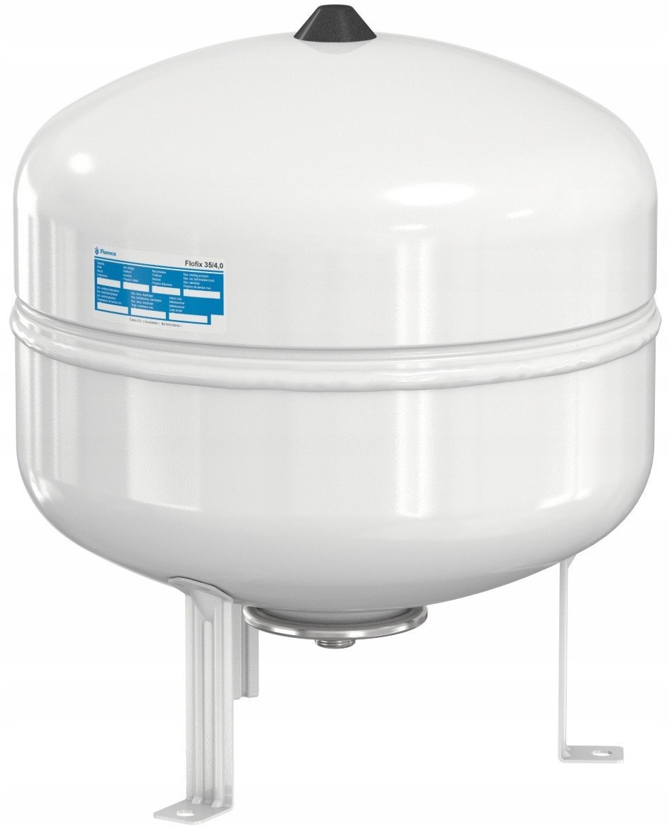 Naczynie wzbiorcze Flofix do c.w.u 50L/4 [10 bar], przyłącze 3/4, kolor białyNaczynia wzbiorcze