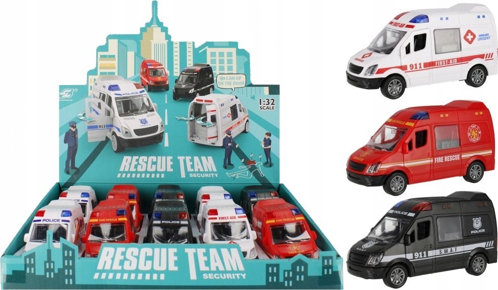 Mega Creative AUTO RATUNK MIX P/B 12CM MIX4 MC DISP 10/120/240