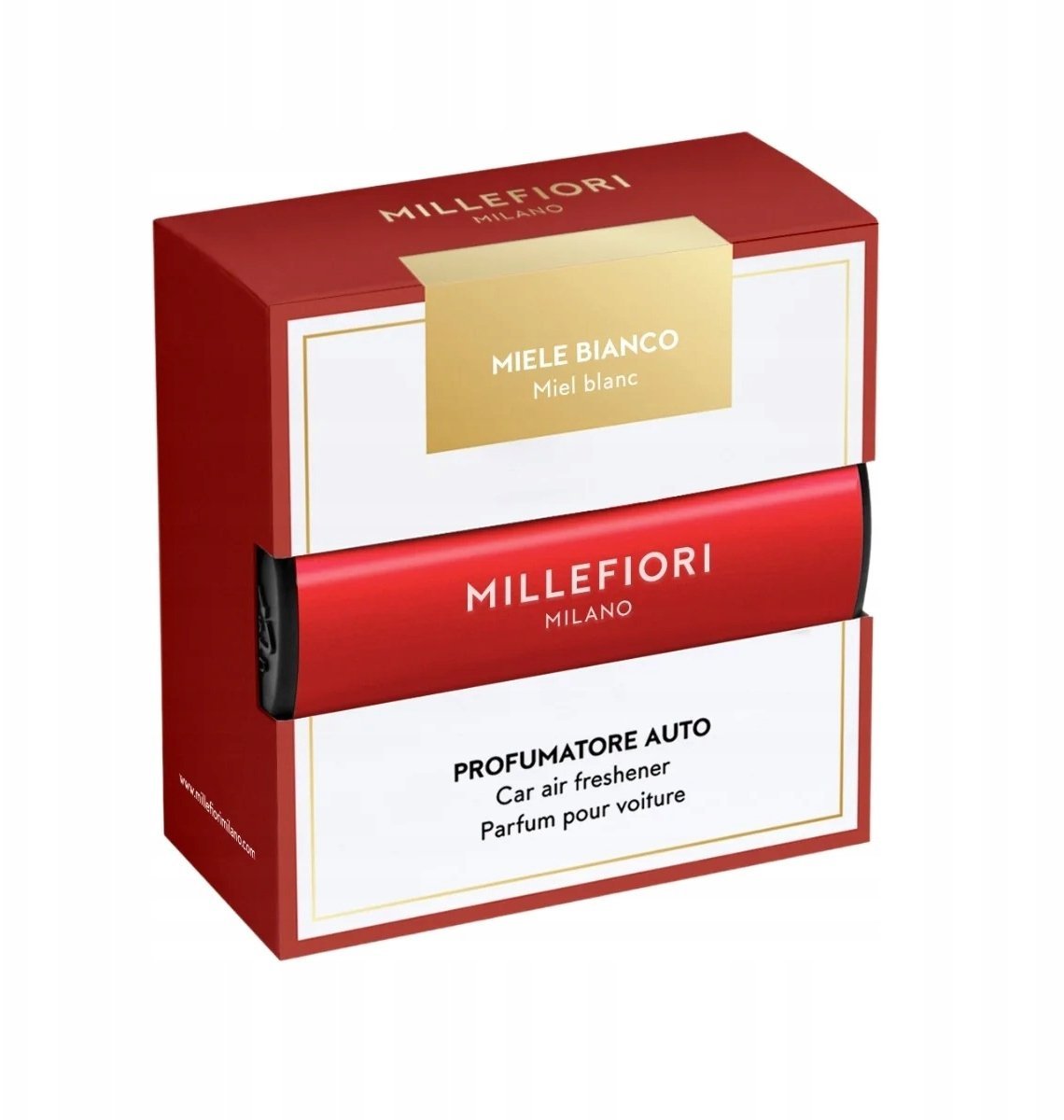 Transmiter FM Millefiori Milano Icon Car Air Freshener Biały Miód