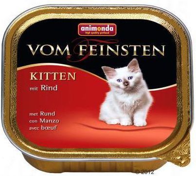 Animonda vom Feinsten Kitten z Wołowiną tacka 100g