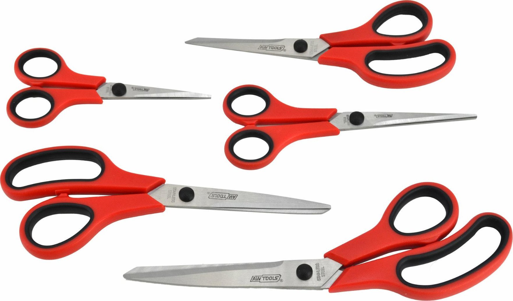 AWTools AWTOOLS NOŻYCZKI 5szt.