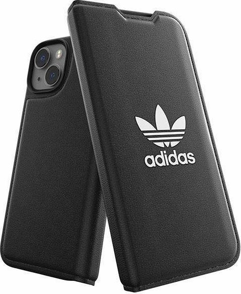 Adidas OR Booklet Case BASIC iPhone 14 6.1 czarny biały/black white 50181
