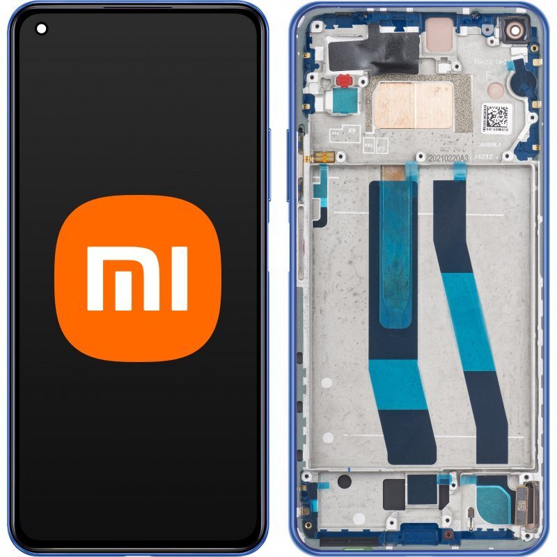 Oryginalny wyświetlacz Xiaomi Mi 11 Lite NIEBIESKI