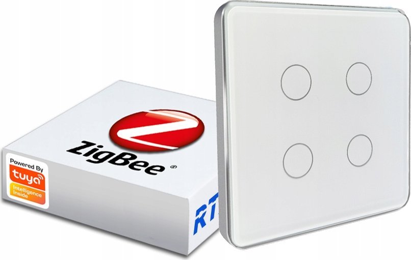 Pilot 4P Przełącznik 12 Scen Dotykowy ZigBee Tuya