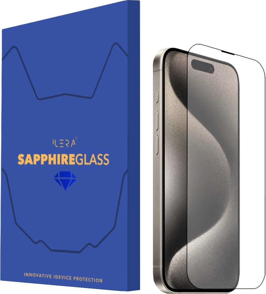 iLera Sapphire Ultra + Glass for iPhone 16 Plus