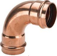 Viega Łuk 90° 2-kołnierze 15mm (291 501)