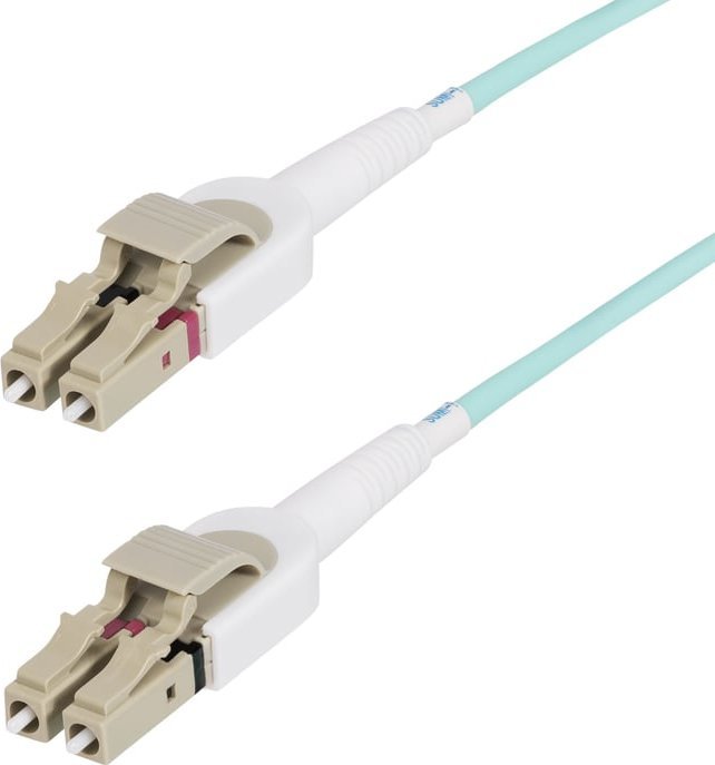 StarTech StarTech 450FBLCLC5SW kabel optyczny 5 m LC LOMM OM4 Kolor Aqua