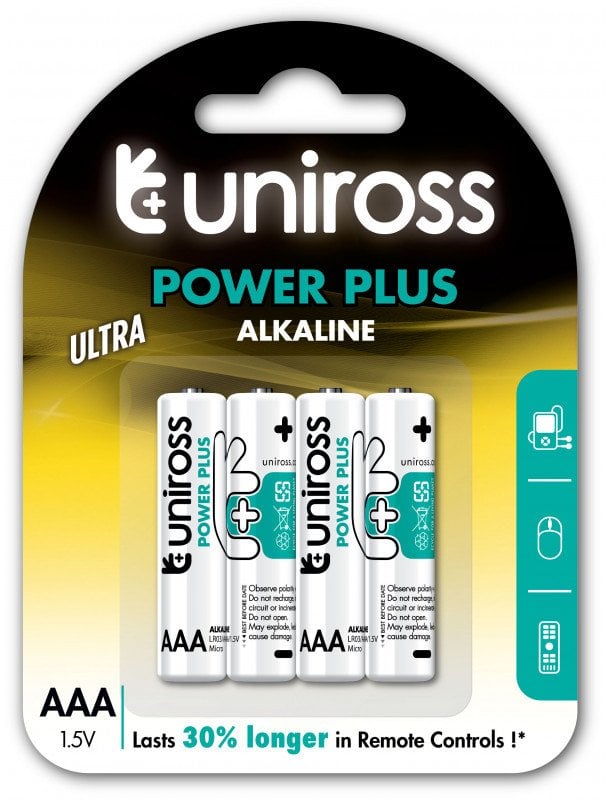 ExtraLink Power Plus AAA / LR3 Bateria 1100mAh 4 szt