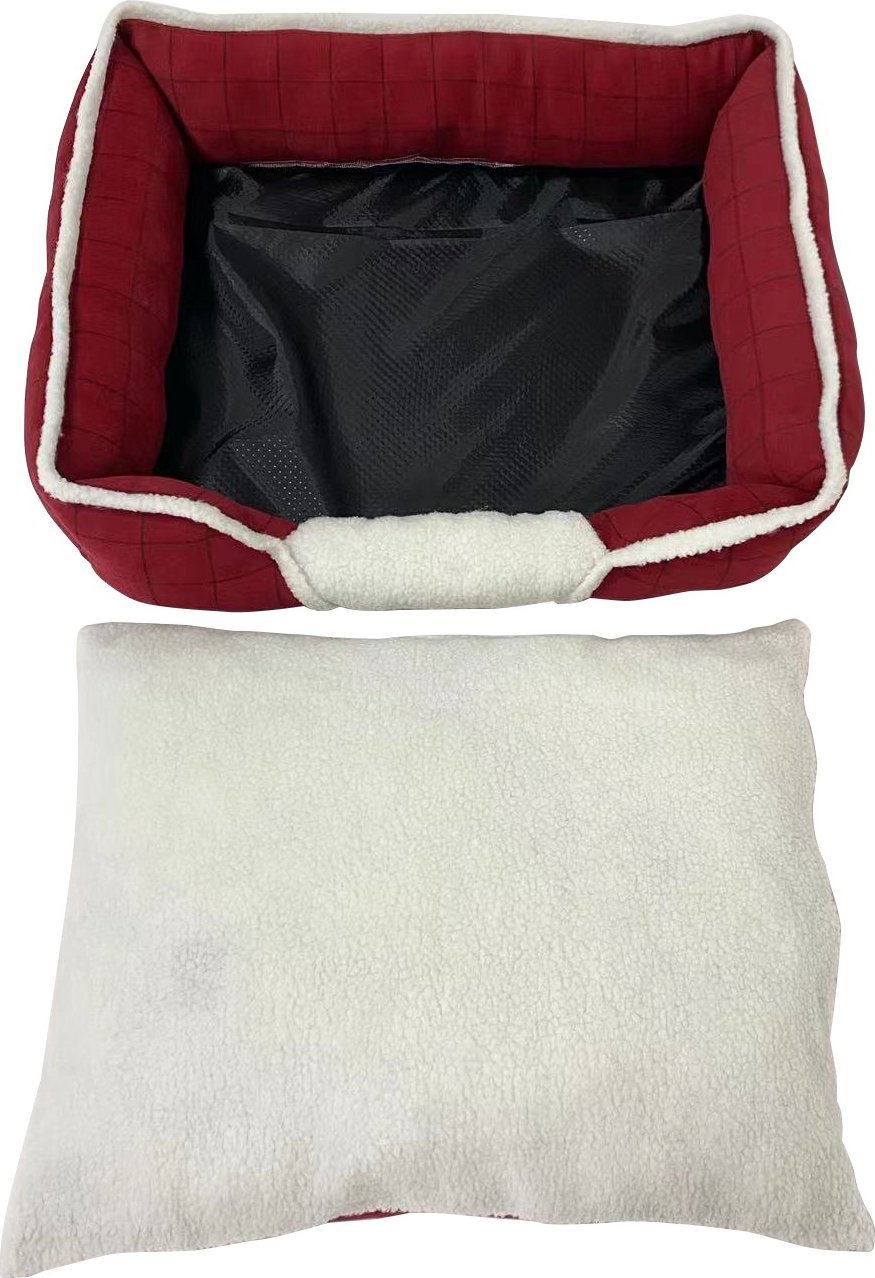 Sourcing PET BED RED 217300 68X56X18CM