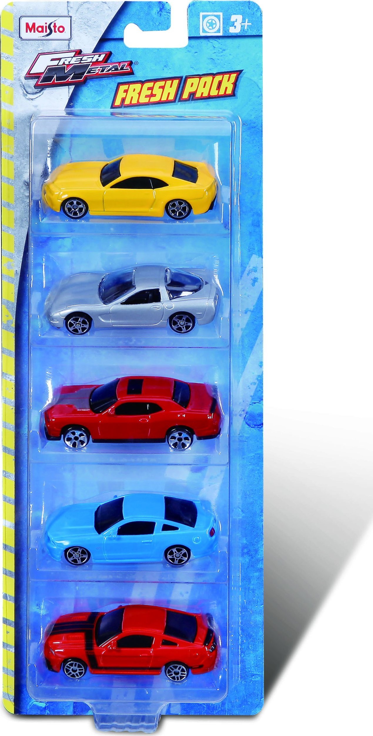 Maisto Set, Maisto, Fresh Metal, Assorted, Toy Car, 5 pcs For Boys