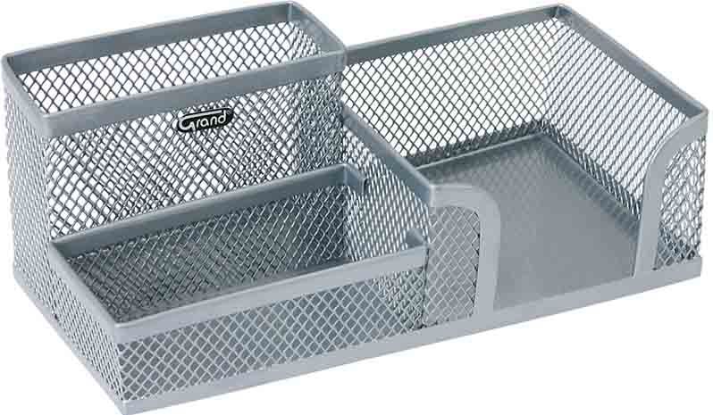 Eagle PRZYBORNIK BIURKOWY WIELOFUNKCYJNY 8250 SREBRNY 372