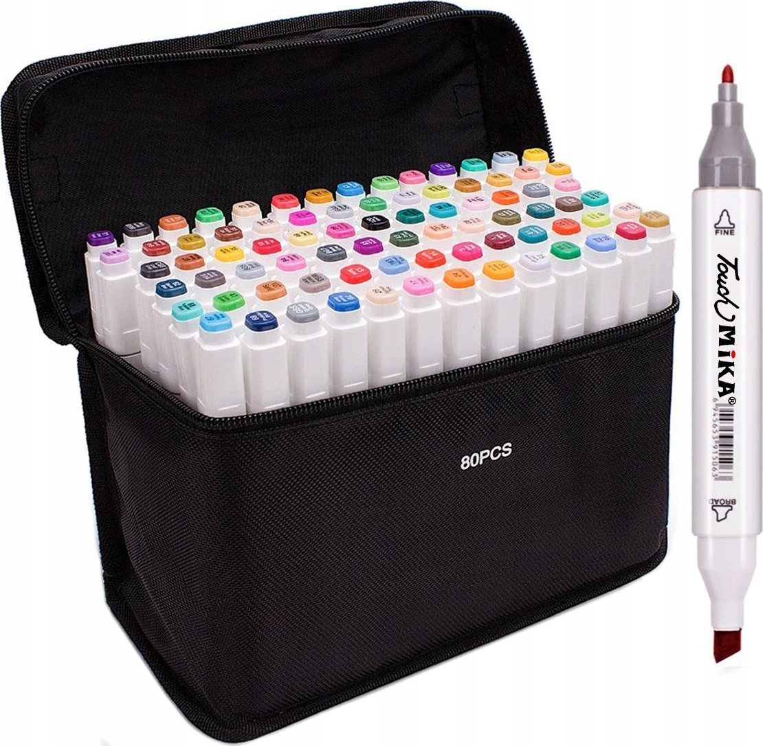 ZESTAW MARKERÓW 80 MDS-80B BIAŁE