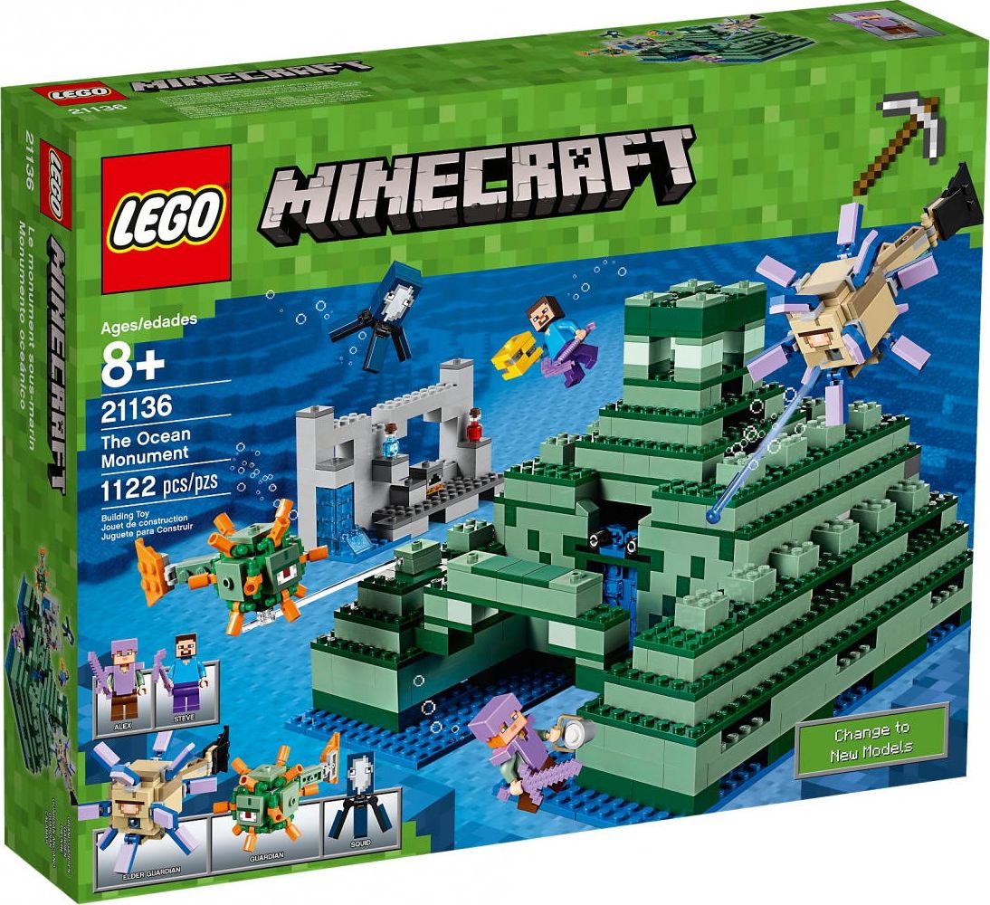 LEGO Minecraft Oceaniczny monument (21136)