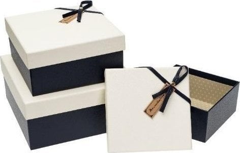 Teka Pudełko prezentowe PUG-23242-KW 3szt ROZETTE