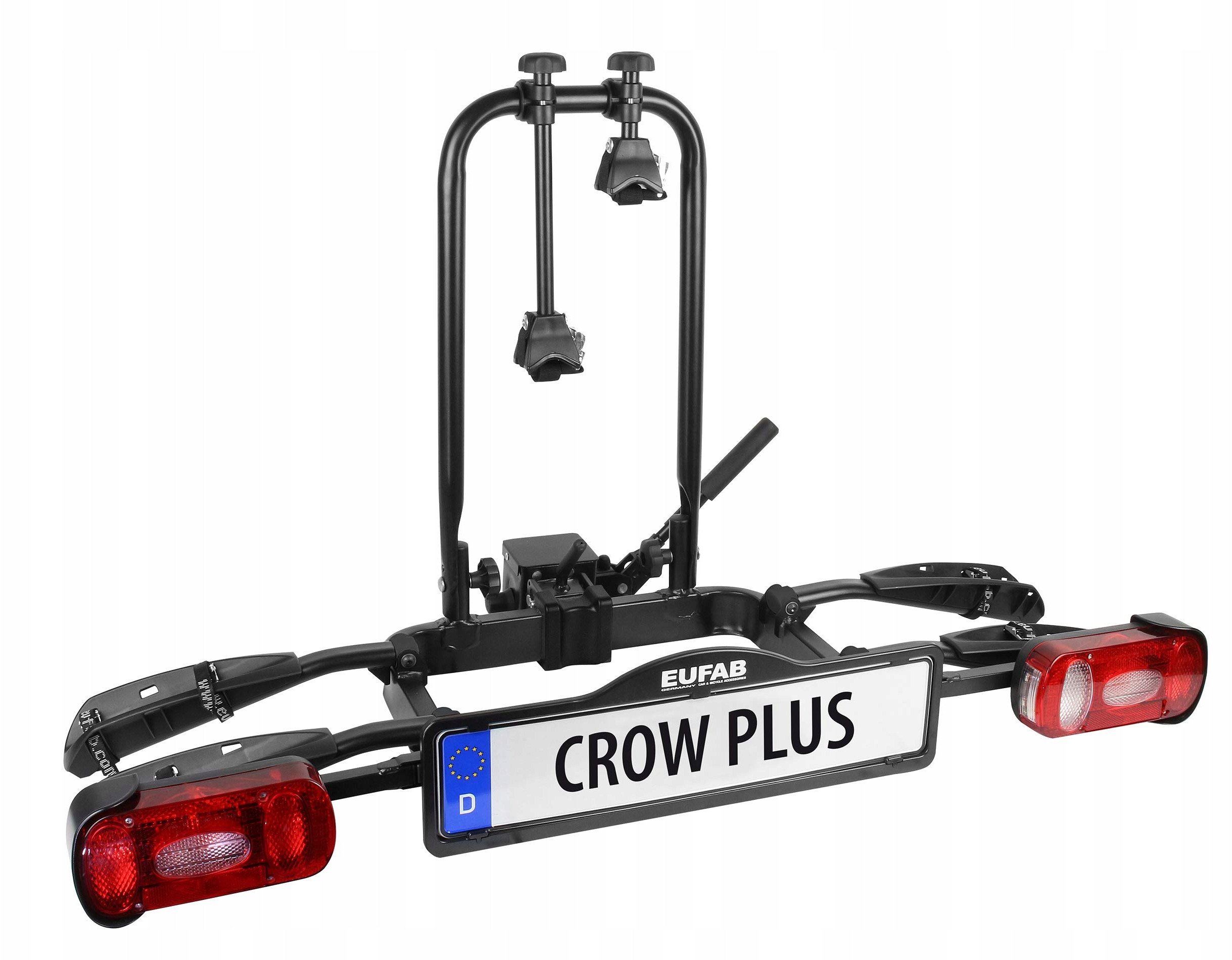 Eufab 11582 Bagażnik Rowerowy na 2 rowery max 50kg