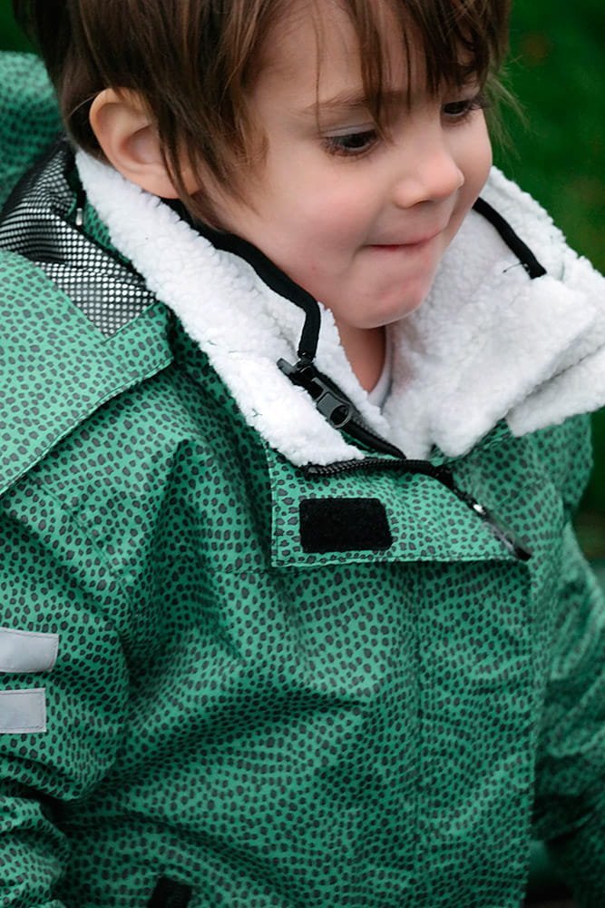 DucKsday Kurtka całoroczna dla dziecka 3 w 1 z polarem sherpa, Jane, rozmiar 2 lata (92-98)