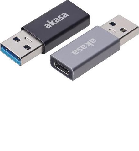 Adapter USB Akasa USB-C - USB Czarny (AK-CBUB61-KT02)