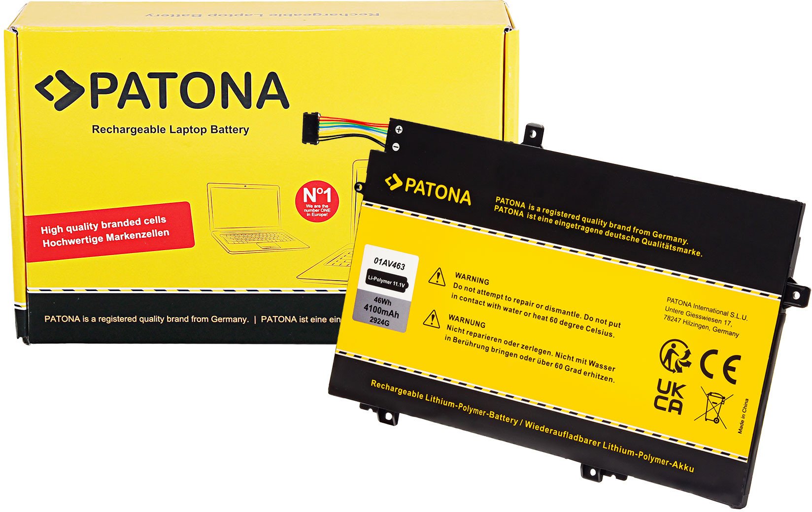 PATONA 2924 części zamienne do notatników Bateria