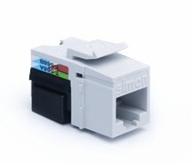 Kontakt-Simon Wkład gniazda komputerowego pojedyńczy RJ45 kat.5e nieekranowany biały (CJ545U)