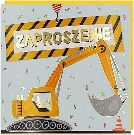 Zaproszenie Urodziny 5szt