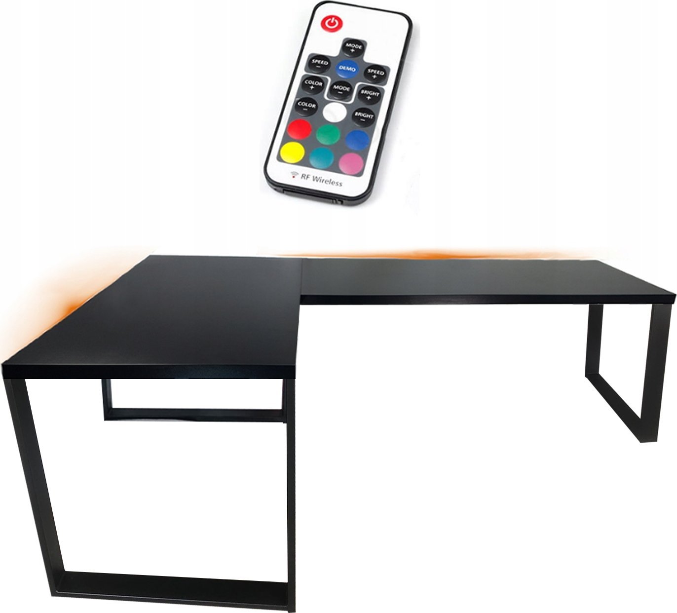 BIURKO GAMINGOWE NARONE LOFTOWE 180x120 PRODUCENT STABILNE KOMPUTEROWE