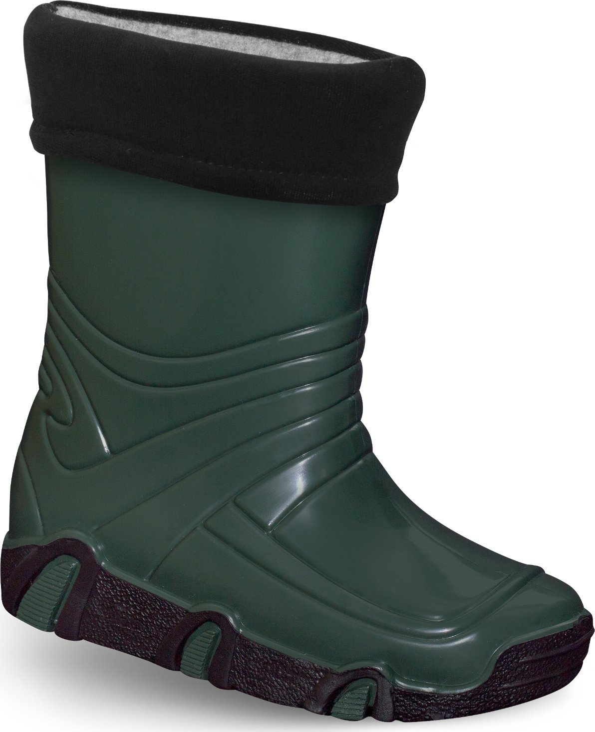 ZETPOL Kalosze dziecięce Wodnik zielony z ocieplaczem