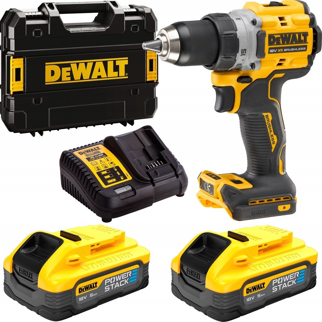Wiertarko-wkrętarka Dewalt DCD800H2T 18 V 2 x akumulator 5 Ah