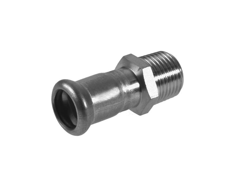 KAN-therm Złączka PRESS z GZ INOX 76x2 1/2 - 620475.9