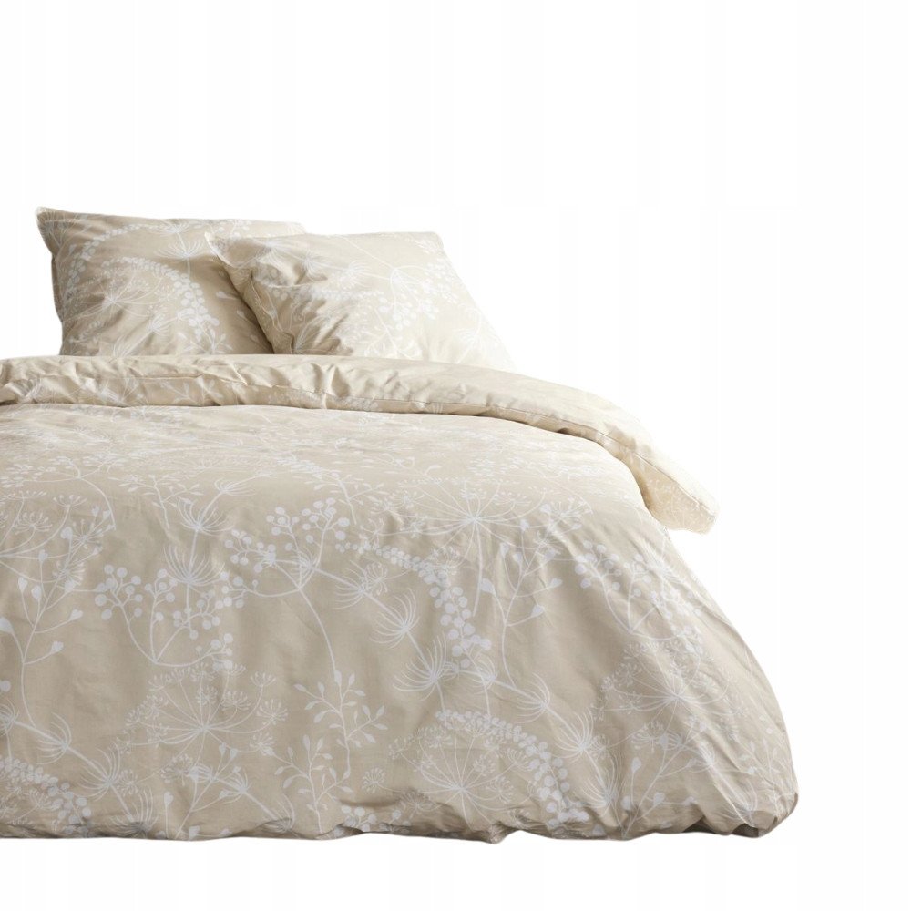 Pościel bawełniana, kołdra i 2 poduszki, 220 x 240 cm, PUFF